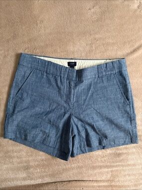 J. Crew Chambray Shorts - Size 8